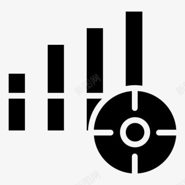 分析图表模板下载分析图表目标图标图标