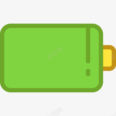 电池电池为您的接口线颜色图标图标