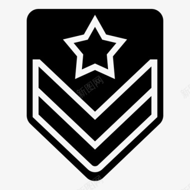 徽章标记军事图标图标