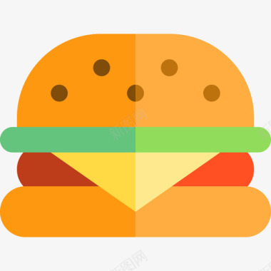 汉堡套餐2无糖图标图标
