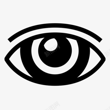 眼睛眼睛卡通眼科医生图标图标