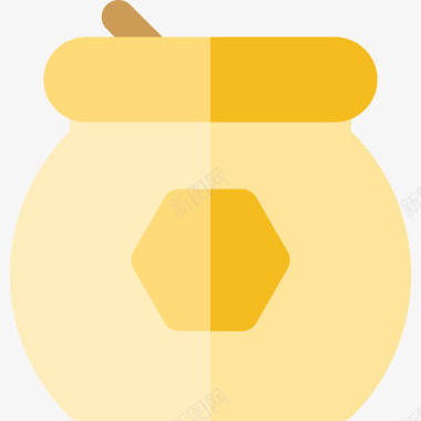 枇杷蜂蜜蜂蜜食物颜色平淡图标图标
