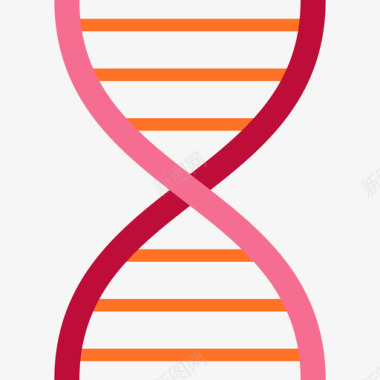 DNADna结构科学研究3扁平图标图标