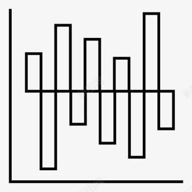 数据化分析免抠图表分析统计图标图标