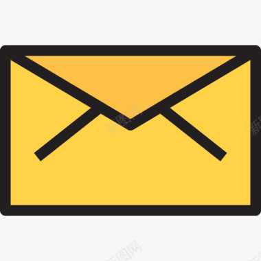 邮件创业和新业务3线性颜色图标图标