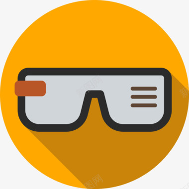 技术素材谷歌眼镜技术和设备平板图标图标