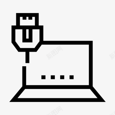 局域网网卡笔记本局域网设备网络图标图标