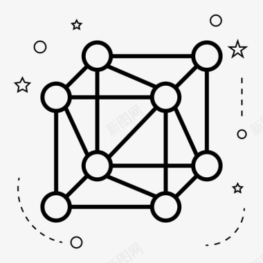 DNA分子dna科学图标图标