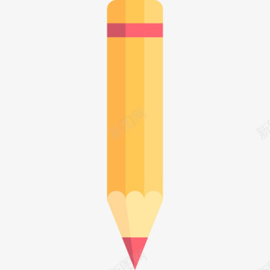铅笔婴儿图标元素扁平图标