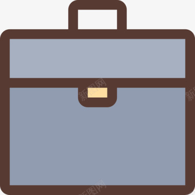 行李箱商务图标2彩色图标