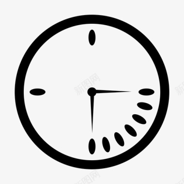 闹钟设计时钟闹钟小时图标图标