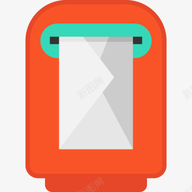 邮箱qq邮箱客户服务5扁平图标图标