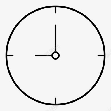 时钟时间学校图标图标