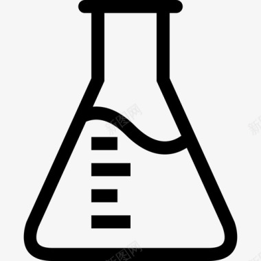 化学实验烧瓶化学实验图标图标