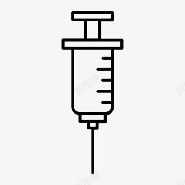 通医生注射医生健康图标图标