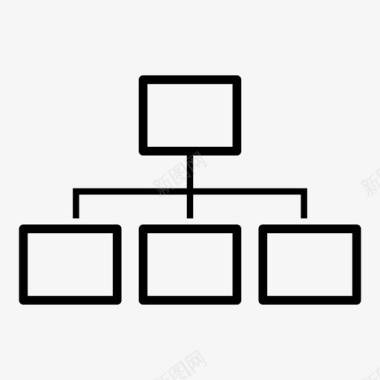 结构骨架方案块层次图标图标