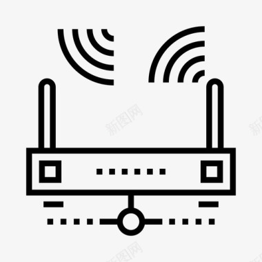 互联网通讯wifi图标图标