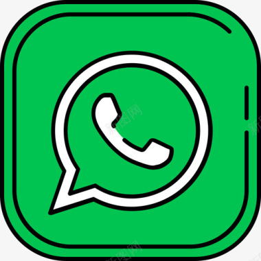 whatsappWhatsapp社交媒体11彩色128px图标图标