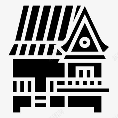 泰国之家建筑房屋图标图标