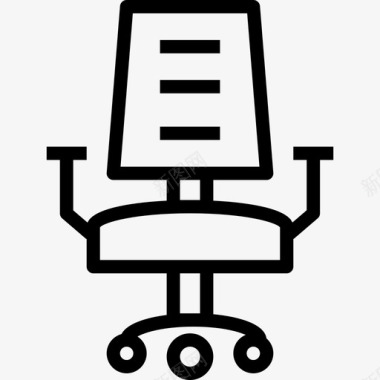 桌椅家用和家具元件直线型图标图标