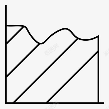 图表数学统计学图标图标