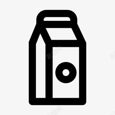 牛奶饮料新鲜图标图标