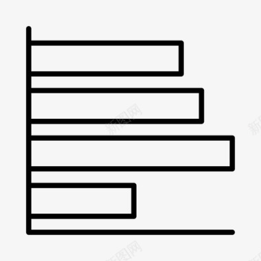 信息图表条形图业务图表图标图标