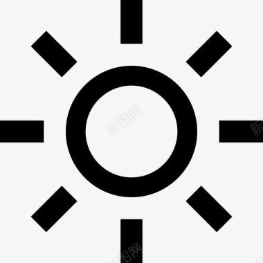 SunSun智能手机基本配置线性图标图标