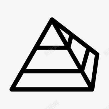 图表三角形图表第二卷图标图标