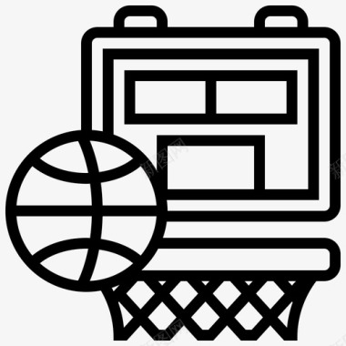 投篮篮板时钟图标图标