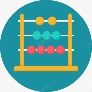 带小算盘算盘教育110平图标图标