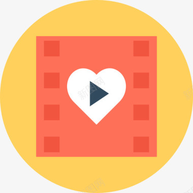 婚礼视频爱情与浪漫2循环图标图标