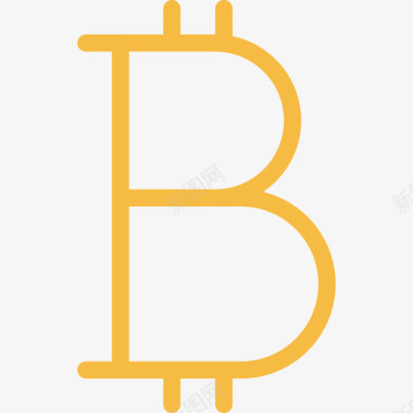 彩色木纹比特币金融8彩色图标图标