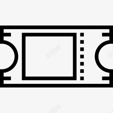 古城门票设计门票运动16直线图标图标