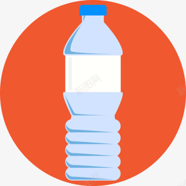 食物和饮料水食物9平的图标图标