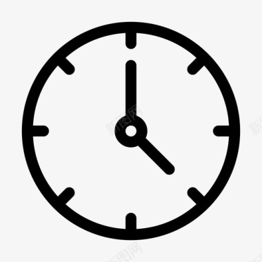 女人时间时钟日期事件图标图标