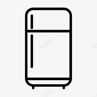 冰箱冷柜电子图标图标