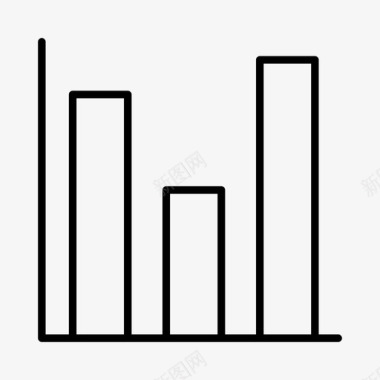 数据信息图表柱状图业务图表图标图标