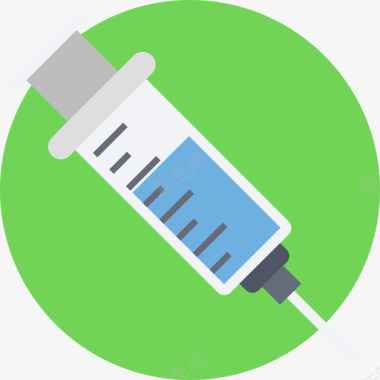双11包包注射器医用元件包扁平图标图标