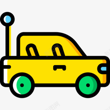 汽车玩具婴儿14黄色图标图标