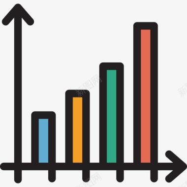 方案设计封面条形图图表方案线颜色图标图标