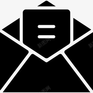 电子邮件概述电子邮件商务和办公室10已填充图标图标
