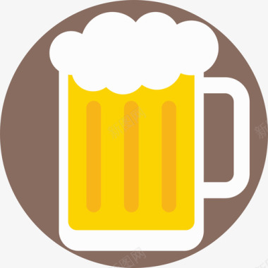 啤酒食物9淡啤酒图标图标
