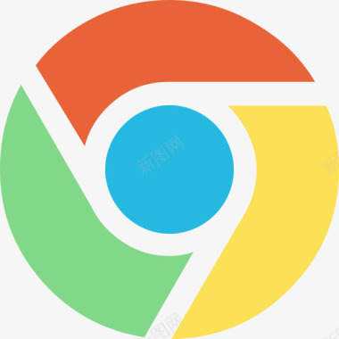 谷歌Chrome社交媒体2平板电脑图标图标