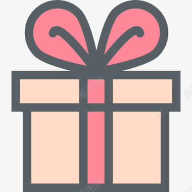 礼品购物元素系列图标图标