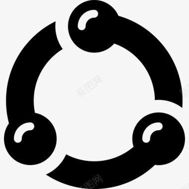 爱情元素集合网络泡沫元素集合固态图标图标