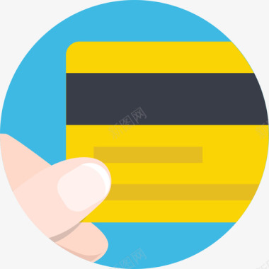 信用卡盗用信用卡旅行7套票图标图标
