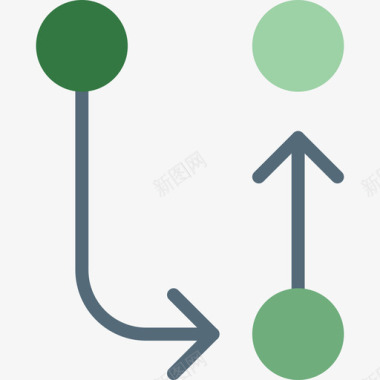 回路箭头集合3扁平图标图标