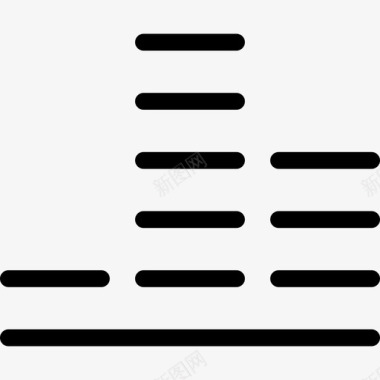 音效条音乐声线性图标图标