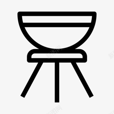 餐厅采购产品烹饪设备烹饪设备烧烤图标图标